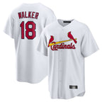 Choea St. Louis Cardinals #18 Jordan Walker Player White Home Game Stitched Jerseys