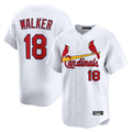 Choea St. Louis Cardinals #18 Jordan Walker Player White Home Limited Stitched Jerseys