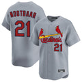 Choea St. Louis Cardinals #21 Lars Nootbaar Player Gary Home Limited Stitched Jerseys