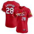 Choea St. Louis Cardinals #28 Nolan Arenado Player Red City Connect Limited Elite Stitched Jerseys