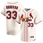 Choea St. Louis Cardinals #33 Brendan Donovan Player Cream Home Limited Stitched Jerseys