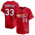 Choea St. Louis Cardinals #33 Brendan Donovan Player Red City Connect Limited Stitched Jerseys