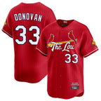 Choea St. Louis Cardinals #33 Brendan Donovan Player Red City Connect Limited Stitched Jerseys