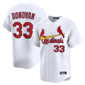 Choea St. Louis Cardinals #33 Brendan Donovan Player White Home Limited Stitched Jerseys