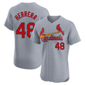 Choea St. Louis Cardinals #48 Ivan Herrera Player Gray Home Limited Elite Stitched Jerseys