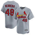 Choea St. Louis Cardinals #48 Ivan Herrera Player Gray Home Limited Stitched Jerseys