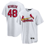 Choea St. Louis Cardinals #48 Ivan Herrera Player White Home Game Stitched Jerseys