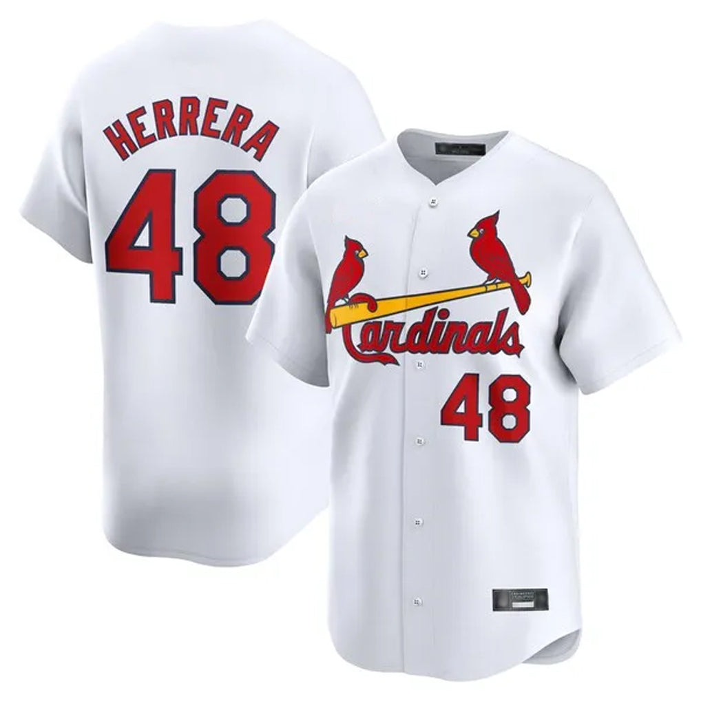 Choea St. Louis Cardinals #48 Ivan Herrera Player White Home Limited Stitched Jerseys