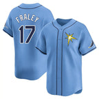Choea TB.Rays #17 Jake Fraley Player Light Blue Home Limited Stitched Jerseys