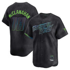Choea TB.Rays #18 Shane McClanahan Player Black City Connect Home Limited Stitched Jerseys