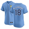 Choea TB.Rays #18 Shane McClanahan Player Light Blue Home Limited Stitched Jerseys