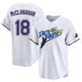 Choea TB.Rays #18 Shane McClanahan Player White City Connect Home Stitched Jerseys