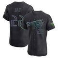 Choea TB.Rays #22 Griffin Jax Player Black City Connect Home Limited Elite Stitched Jerseys