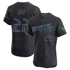 Choea TB.Rays #22 Griffin Jax Player Black City Connect Home Limited Elite Stitched Jerseys