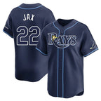 Choea TB.Rays #22 Griffin Jax Player Navy Home Limited Stitched Jerseys