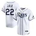 Choea TB.Rays #22 Griffin Jax Player White Home Limited Stitched Jerseys
