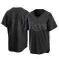 Choea TB.Rays #2 Yandy Diaz Player Black Home Game Stitched Jerseys