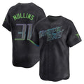 Choea TB.Rays #31 Cedric Mullins Player Black City Connect Home Limited Stitched Jerseys