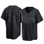 Choea TB.Rays #31 Cedric Mullins Player Black Home Game Stitched Jerseys