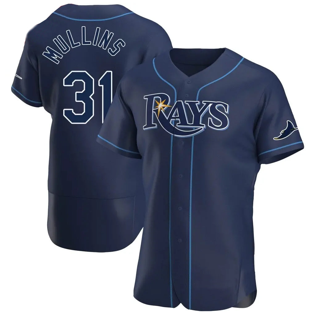 Choea TB.Rays #31 Cedric Mullins Player Navy Home Limited Elite Stitched Jerseys