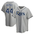 Choea TB.Rays #44 Ryan Pepiot Player Gray Home Game Stitched Jerseys
