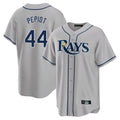 Choea TB.Rays #44 Ryan Pepiot Player Gray Home Limited Stitched Jerseys