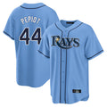 Choea TB.Rays #44 Ryan Pepiot Player Light Blue Home Limited Stitched Jerseys