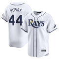 Choea TB.Rays #44 Ryan Pepiot Player White Home Limited Stitched Jerseys