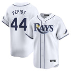 Choea TB.Rays #44 Ryan Pepiot Player White Home Limited Stitched Jerseys