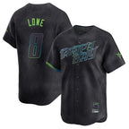 Choea TB.Rays #8 Brandon Lowe Player Black City Connect Home Limited Stitched Jerseys