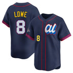 Choea TB.Rays #8 Brandon Lowe Player Navy Limited American League All-Star Edition Stitched Jerseys