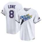 Choea TB.Rays #8 Brandon Lowe Player White City Connect Home Stitched Jerseys
