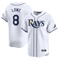 Choea TB.Rays #8 Brandon Lowe Player White Home Limited Stitched Jerseys