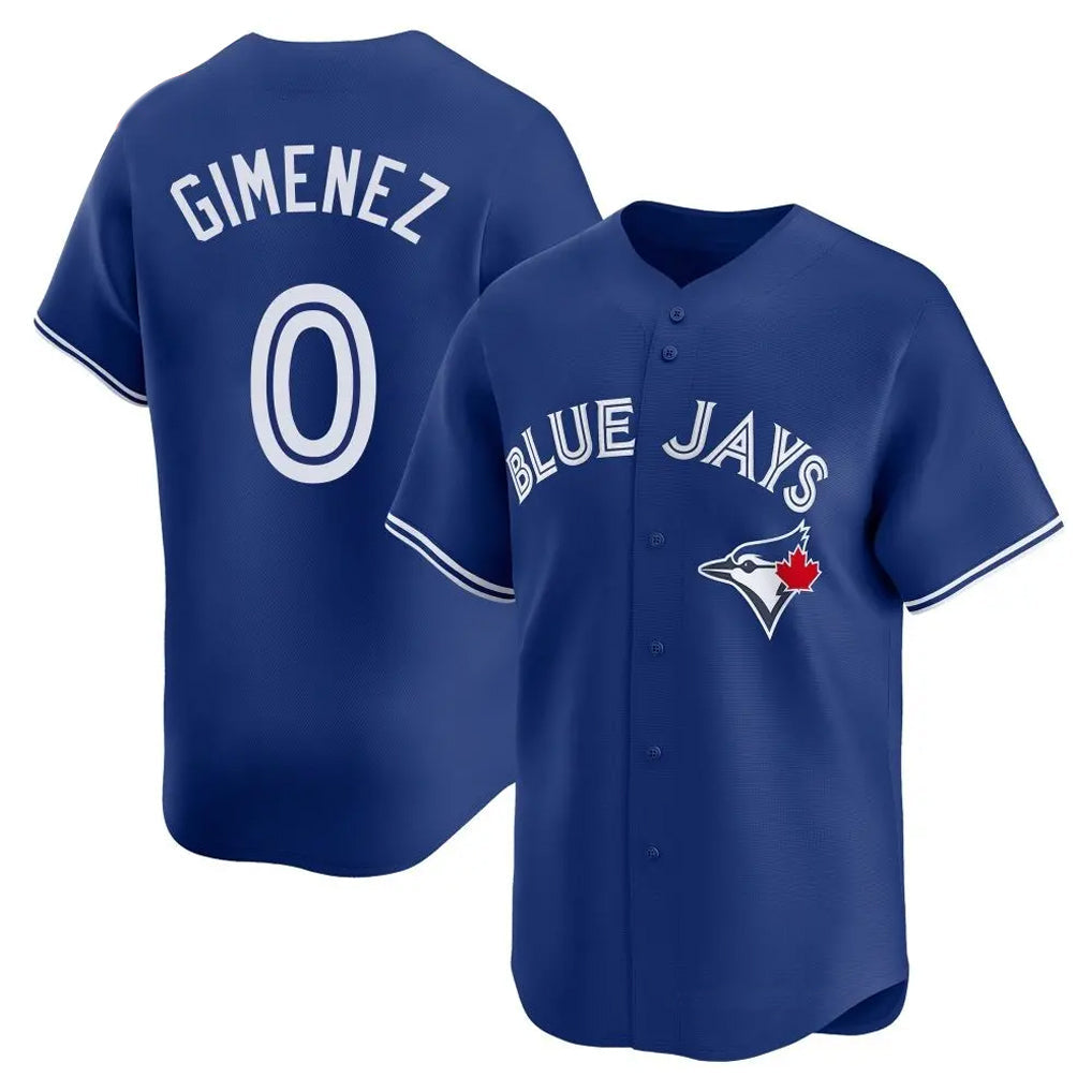Choea T.Blue Jays #0 Andres Gimenez Player Royal Home Game Stitched Jerseys
