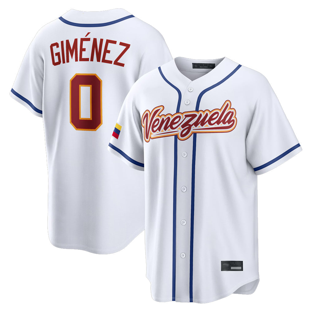 Choea T.Blue Jays #0 Andres Gimenez Player White 2026 World Series Classic Limited Stitched Jerseys