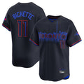 Choea T.Blue Jays #11 Bo Bichette Player Black City Connect Limited Home Stitched Jerseys
