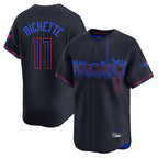 Choea T.Blue Jays #11 Bo Bichette Player Black City Connect Limited Home Stitched Jerseys