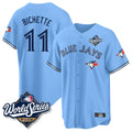 Choea T.Blue Jays #11 Bo Bichette Player Blue 2025 World Series Game Stitched Jerseys