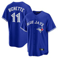 Choea T.Blue Jays #11 Bo Bichette Player Blue Rush Limited Stitched Jerseys