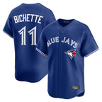 Choea T.Blue Jays #11 Bo Bichette Player Royal Limited Home Stitched Jerseys