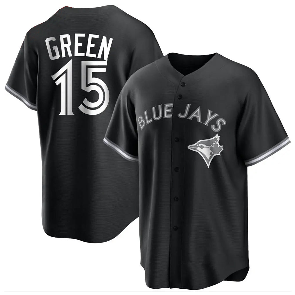 Choea T.Blue Jays #15 Chad Green Player Black City Connect Limited Stitched Jerseys
