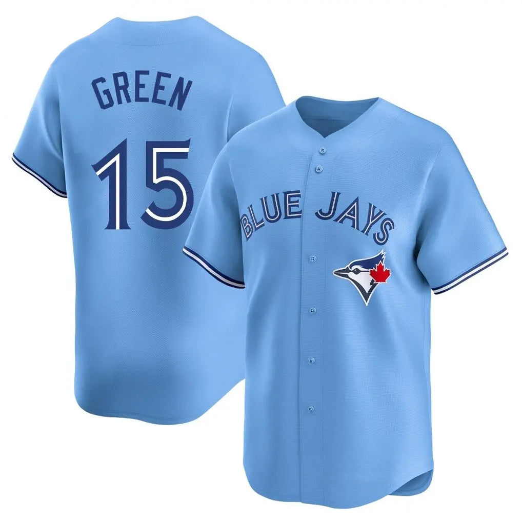 Choea T.Blue Jays #15 Chad Green Player Blue Home Limited Stitched Jerseys