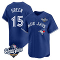 Choea T.Blue Jays #15 Chad Green Player Royal 2025 World Series Limited Stitched Jerseys