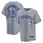 Choea T.Blue Jays #25 Anthony Santander Player Gray Home Limited Stitched Jerseys