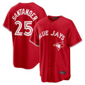Choea T.Blue Jays #25 Anthony Santander Player Red Home Limited Stitched Jerseys