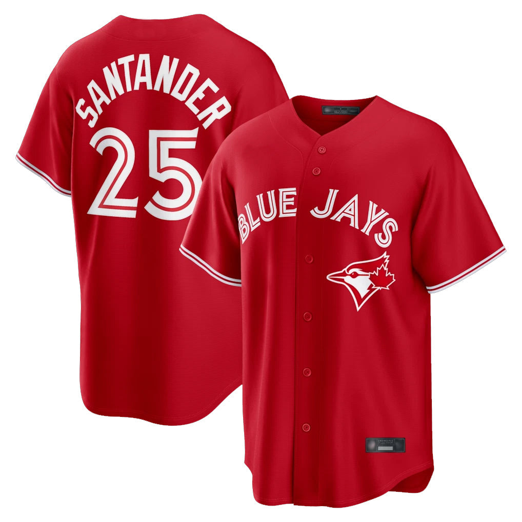 Choea T.Blue Jays #25 Anthony Santander Player Red Home Limited Stitched Jerseys
