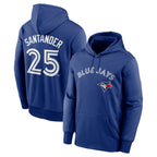 Choea T.Blue Jays #25 Anthony Santander Player Royal Performance Pullover Hoodie
