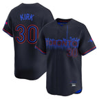 Choea T.Blue Jays #30 Alejandro Kirk Player Black City Connect Stitched Jerseys