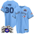 Choea T.Blue Jays #30 Alejandro Kirk Player Blue 2025 American League All Stitched Jerseys