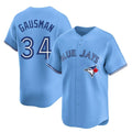 Choea T.Blue Jays #34 Kevin Gausman Player Blue Home Limited Stitched Jerseys